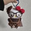 Sanrio Hello Kitty Plush Keychain Charm Strap for Car Decoration