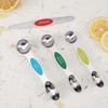 ZISIZ Stainless Steel Double-Ended Measuring Spoon Set