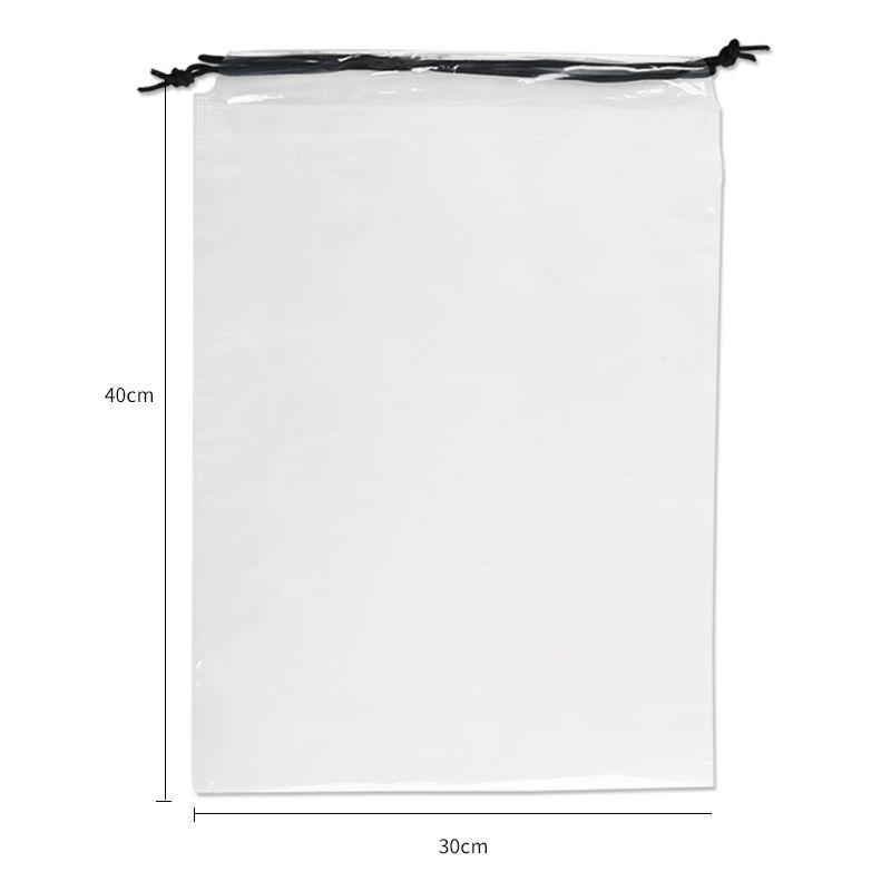 Large HD Clear Cotton Doll Storage & Dustproof Drawstring Bag