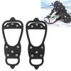 Anti Slip Ice Cleats Shoe Spikes Crampons 8 Steel Spikes Walk Traction Snow Grips