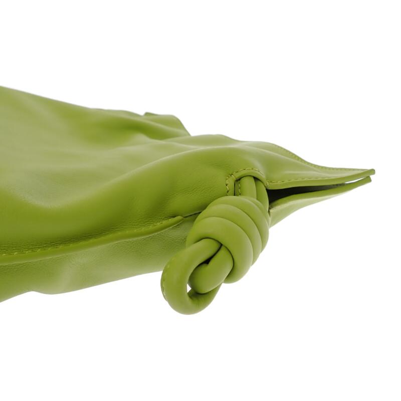 Loewe A411FC1XBF 2WAY Bag Lime Yellow Calfskin Women