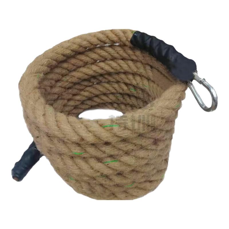 Training Climbing Rope with Steel Hook
