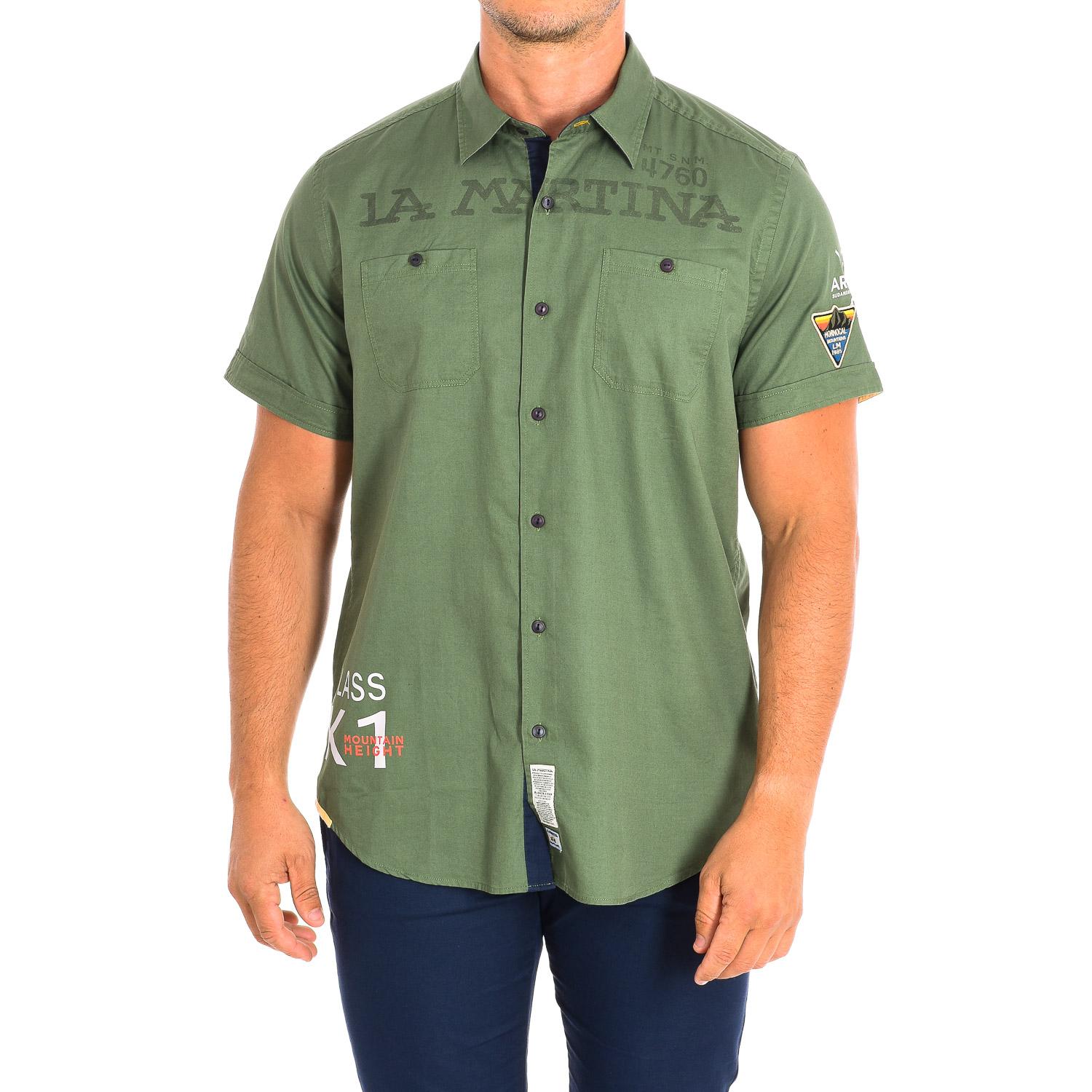 

Мужская рубашка с коротким рукавом TMC303-TW029