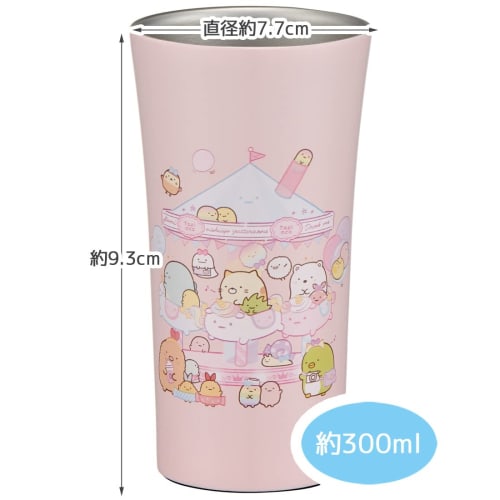 Skater Thermal/Cold Stainless Steel Tumbler 300ml Sumikkogurashi Tapioka Park STB3N-A