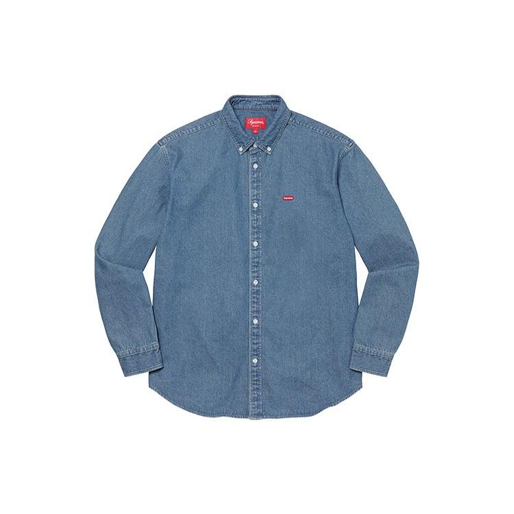 Supreme Small Box Twill Shirt 'Olive Green' Men's SUP-FW21-105
