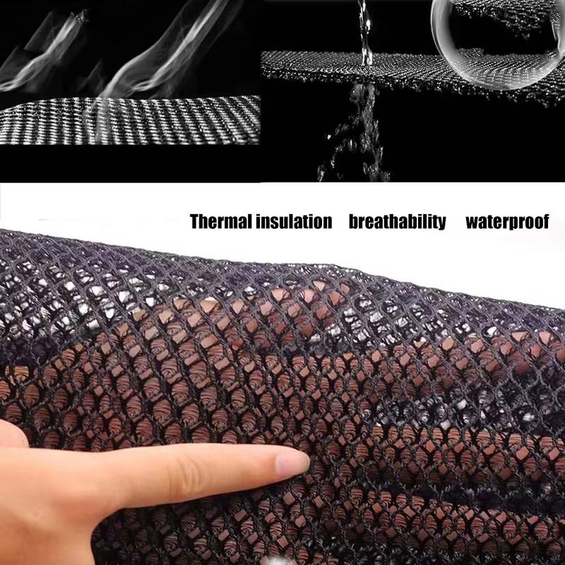 For Royal Enfield Himalayan 411 2016- Motorcycle Seat Cover 3D Mesh Fabric Seat Non-Slip Heat Ulation Protect Cushion