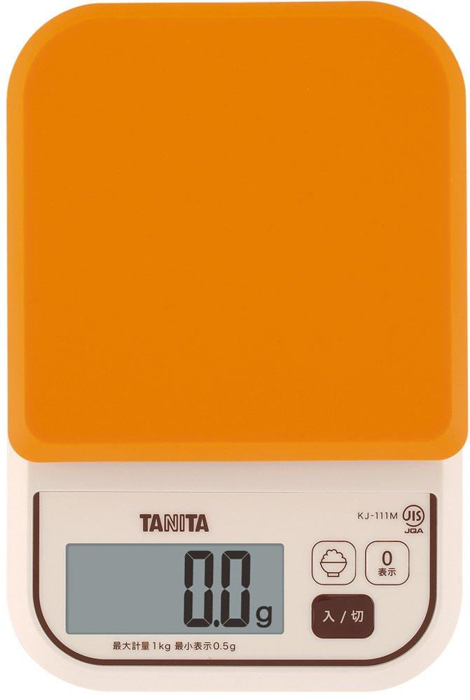 Váha Tanita Jídlo Kalorie 1kg Oranžová NEBO Měří kalorie rýže 0,5g KJ-111M