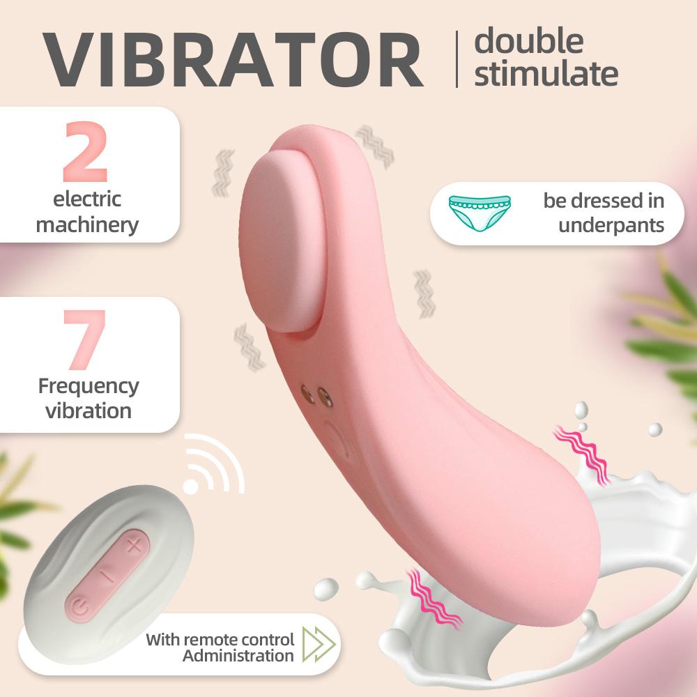 Wearable Remote Control Women Panties Vibrator Mini Clitoral Powerful Vibrating Massager Clitoris Stimulator For Female Sex Toys