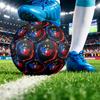 Pallone da Calcio Misura 5 Stampato France Football Resistente all'Usura Standard per Allenamento Adulti Regalo per Fan per Partite Sportive Indoor Outdoor