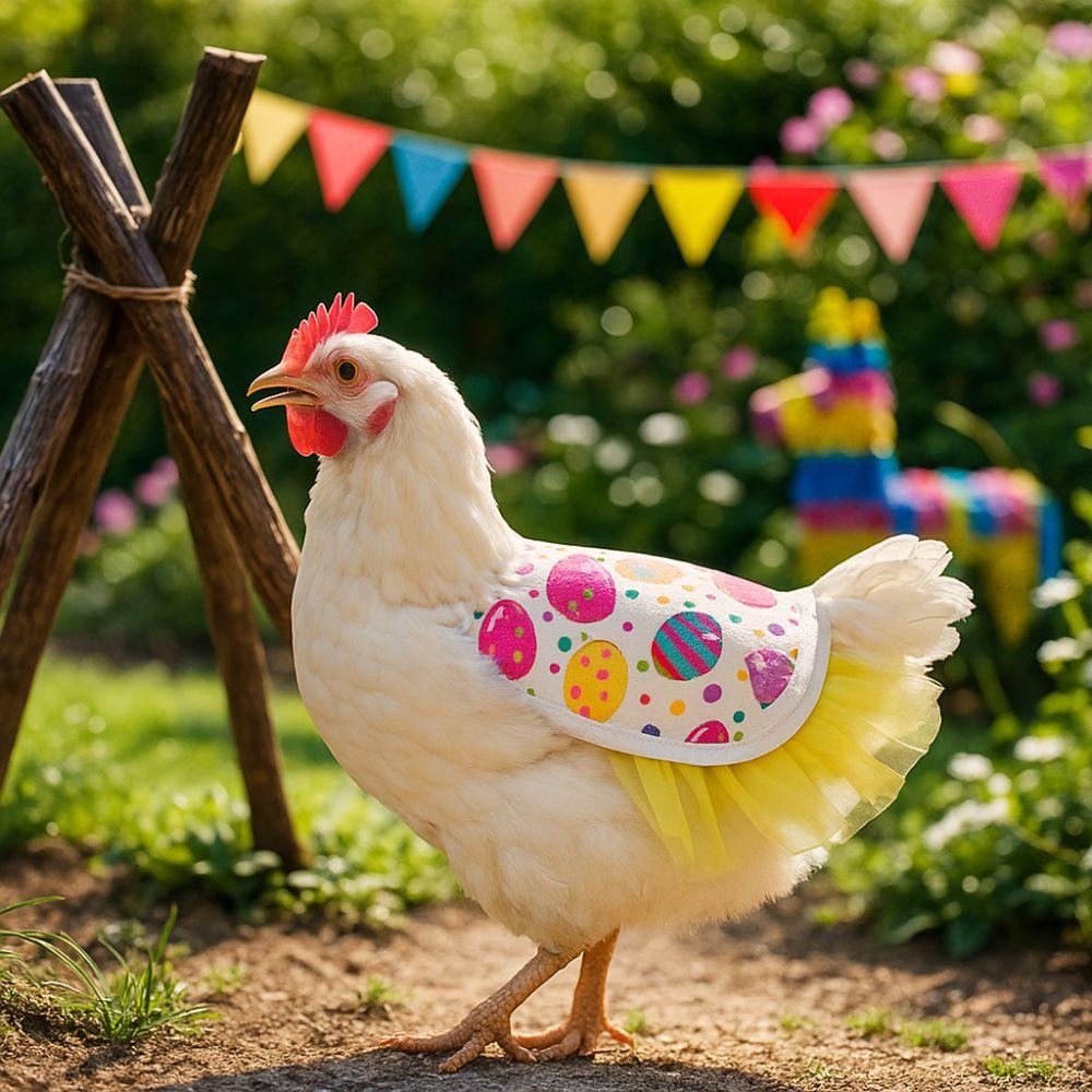 Chicken Saddles Adjustable Hen Apron Waterproof Breathable Chicken Saddle Washable Feather Protector Poultry Farming