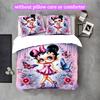 3pcs Duvet Cover Set, Betty Boop Bedding Set, Machine Washable, Breathable Fabric, All-Season Cozy Bedroom Accessory