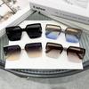 New Fashion Rimless Sunglasses Half Frame UV Protection Women High End Glasses Trendy DS 8059