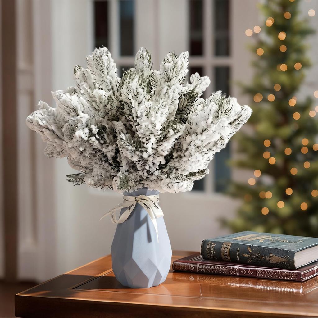 Cedar Five Forked Needles Simulation Plant Accessories Tree Accessories Simulation Tree Branches