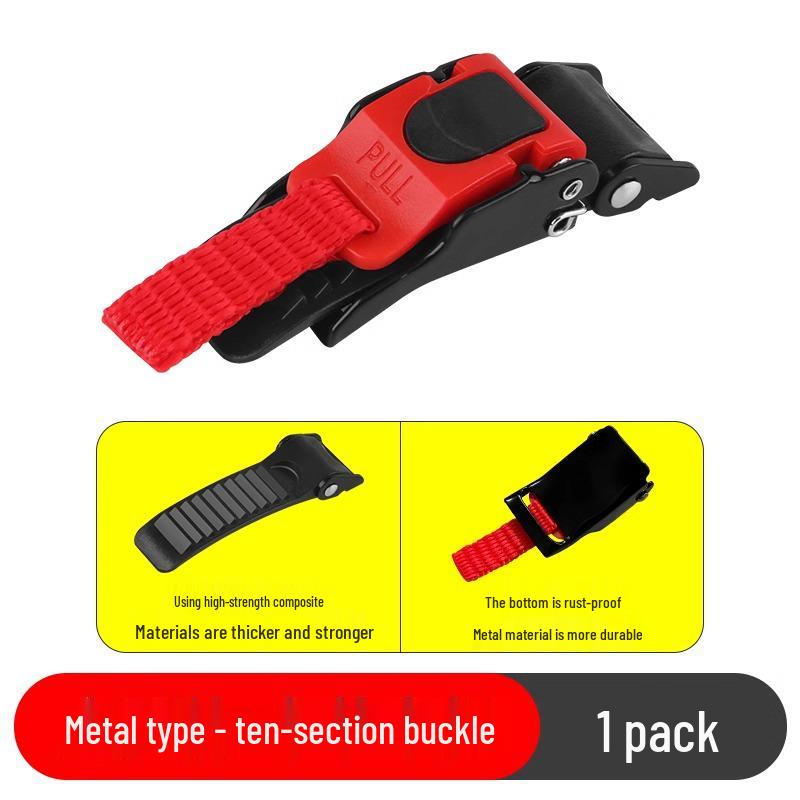 Universal Electric Motorcycle Safety Helmet Buckle - Three-Section Insert Pin Accessory for Electric Bicycle Helmets