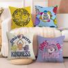 Classic Reto Cartoon M-Mr.Men and Little Miss Pillow Case linen pillow case sofa home decor cushion cover cushion cove