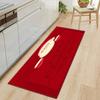 Christmas Household Bathroom Absorbent Non-Slip Mat Living Room Kitchen Sand Carpet Doormat Long Floor Mat