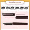 Neutral Frosted Barrel Black Pen 1.0mm - Waterproof, Quick-Drying, Custom Logo.