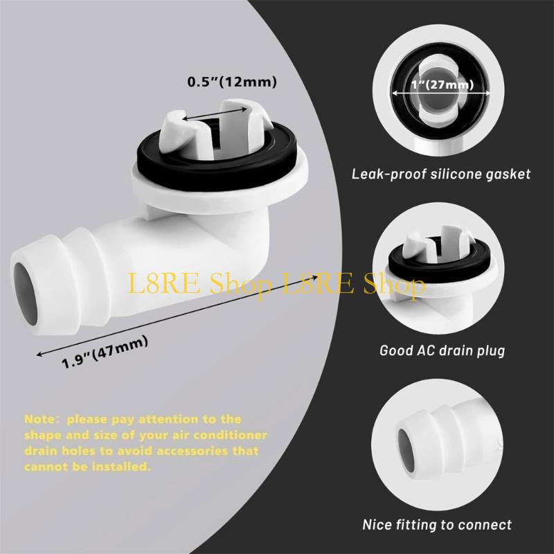 L8RE Home Appliance Part Plastic Drain Pipe Suitable for Split Systems Air Conditioner