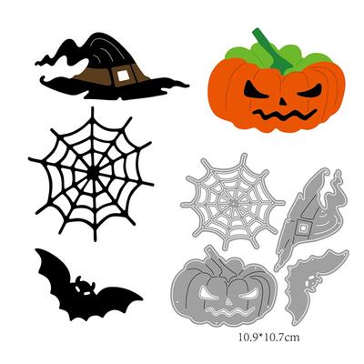 Halloween Fledermaus Kohlenstoffstahl Schneidformen Schablonen DIY Scrapbooking Fotoalbum Prägen Kartenherstellung Stanzformen