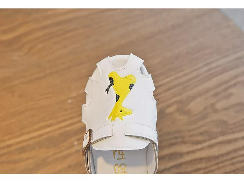 Summer 2024 Cartoon Fashion Baby Girl Slippers - Cute Sandals for Kids
