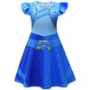 Cartoon Digital Printing Clothing, Feifei Sleeve Dress + Pants + Bag Three-Piece Set 2637