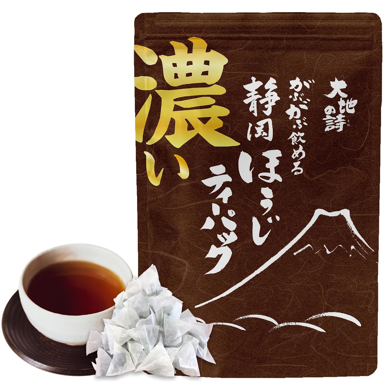 Arahataen Strong Hojicha Tea Pack Roasted Bag 1.5g51 pieces Shizuoka Cold Brew