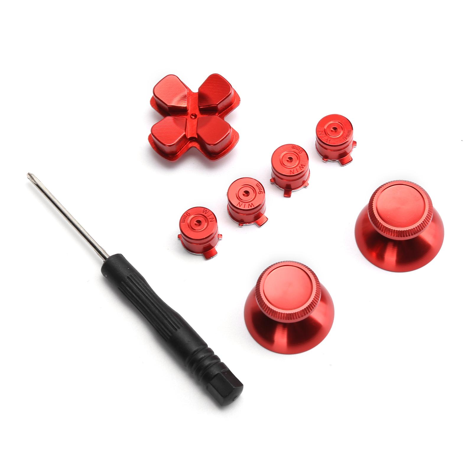 

Металлическая кнопка джойстика имитирует хват для замены джойстика контроллера геймпада PS4Red красный