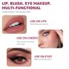 Lápiz labial en barra Jelly Blush Blush para labios y mejillas, de doble uso, de cuatro colores, Q-elastic, con contorno natural, que cambia de color y aclara, dos en uno
