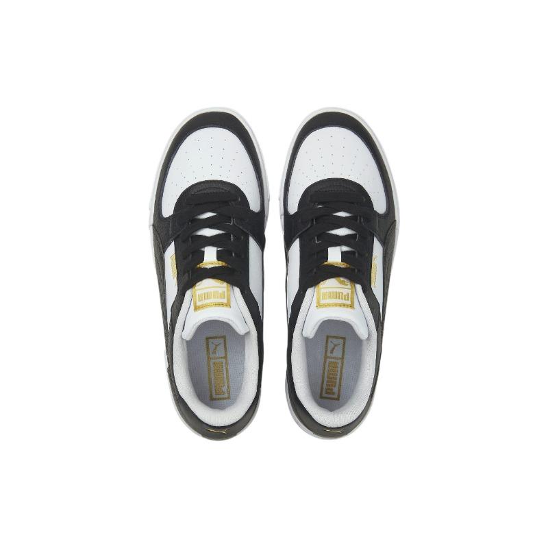 PUMA Ca Pro Tumble Unisex Low-Top Skate Shoes White Black 384215-04