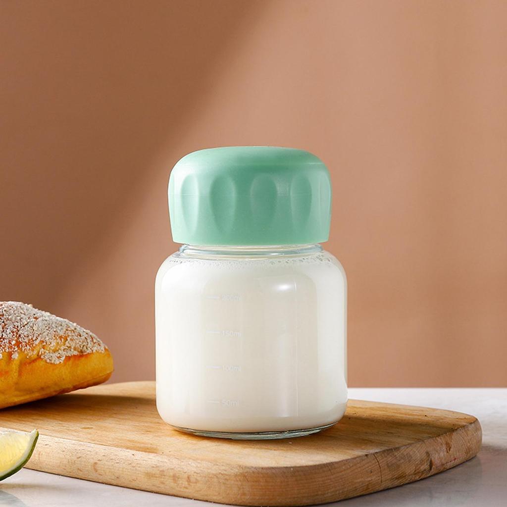 Glas Tasse Espresso Kreativ 200ml Leicht mit Skala Milch für Einzug Täglich