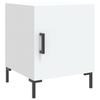 VidaXL Tables de chevet 2 pcs blanc 40x40x50 cm bois d’ingénierie 827565