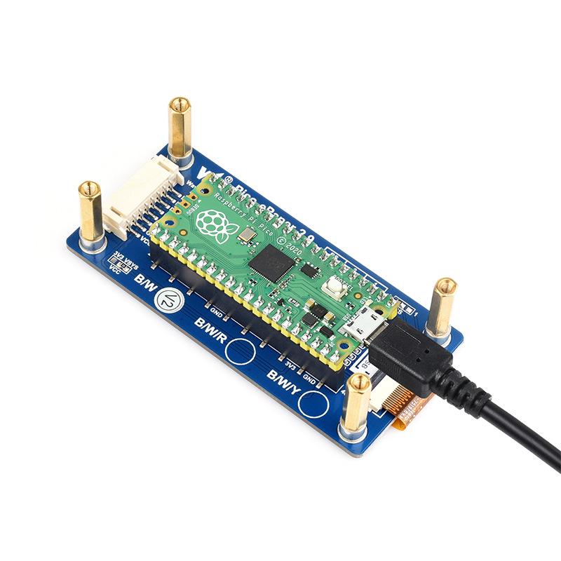 2.9" Pico E-Ink Display Board, 296x128 Resolution, SPI Interface