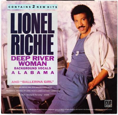 7-Zoll Schallplatte LIONEL RICHIE - Ballerina Girl / Deep River Woman 1873 Motown 1986 Kanada Soul/Funk Gebraucht