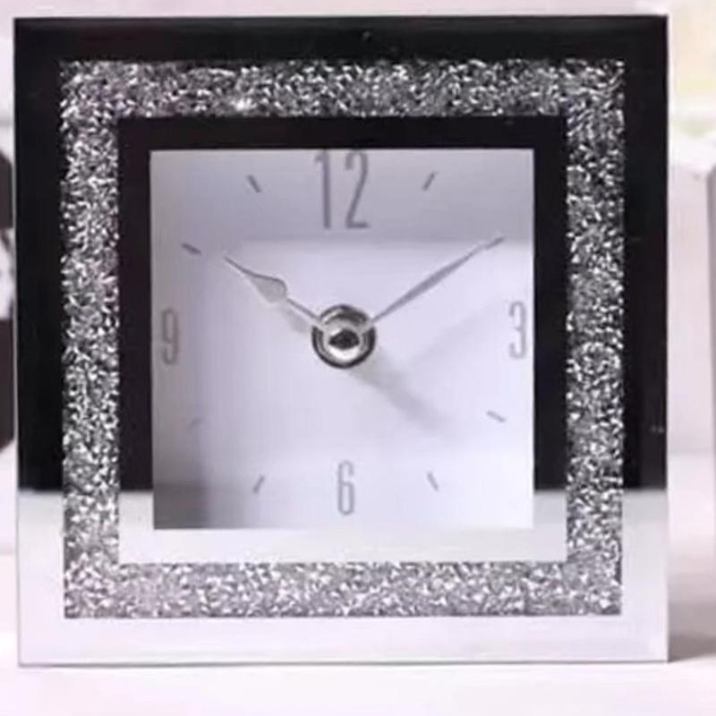 Retro Desk Clock Simple Silent Table Clocks Nordic Living Room Table Clocks Elegance Interior Decor Home Accessories Desk Clock