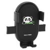 Cycle Phone Holder Shock Absorbing Quick Release All Around Protective Panda Pattern Handlebar Phone