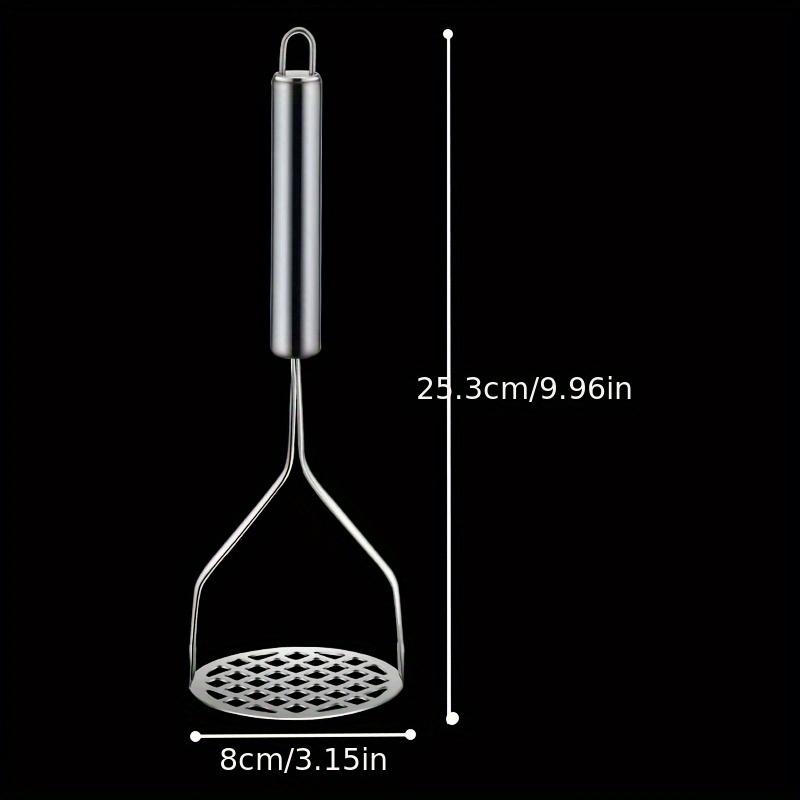 1PC Stainless Steel Potato Mash - Manual Handheld Kitchen Press for Vegetables and Fruits