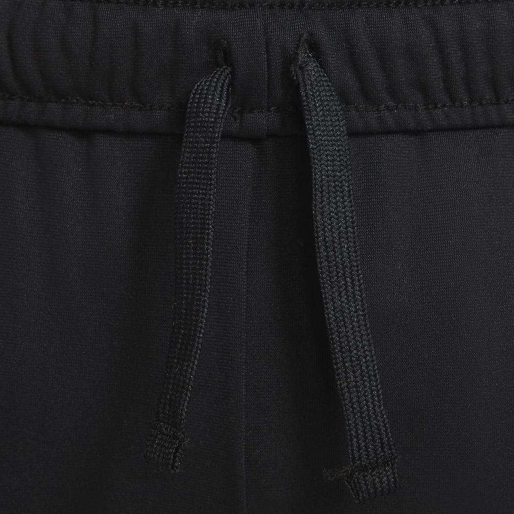 Nike Sport Logo Color Block Training Knit Pants Kids Bottoms Black CU9305-010
