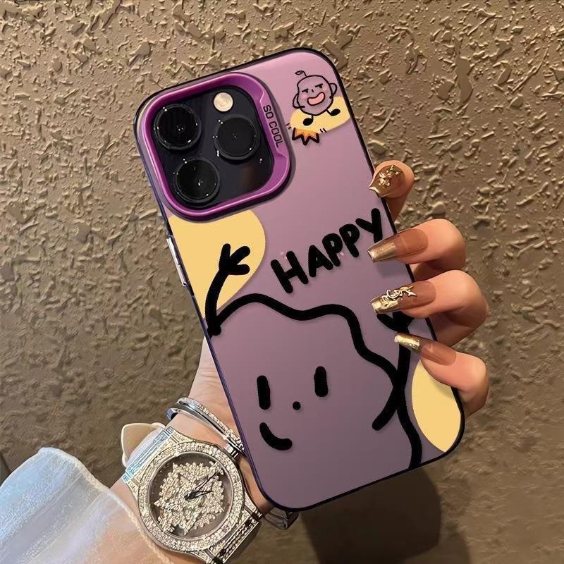 Personalized Application Iphone16 Mobile Phone Case Apple 15promax Europe and America 14 Anti-drop 16 Cute 12mini New Model