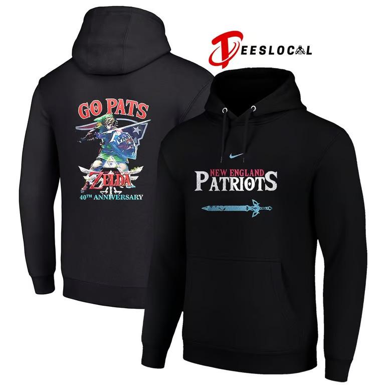 New England Patriots x The Legend of Zelda 40th anniversary shirt Unisex T-Shirt L