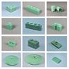 MOC Bricks Sand Green Brick 1x2 1x3 1x4 Round Dish 6x6 Window 1x2x3 DIY Architecture Assembled Building Blocks Kids Gifts