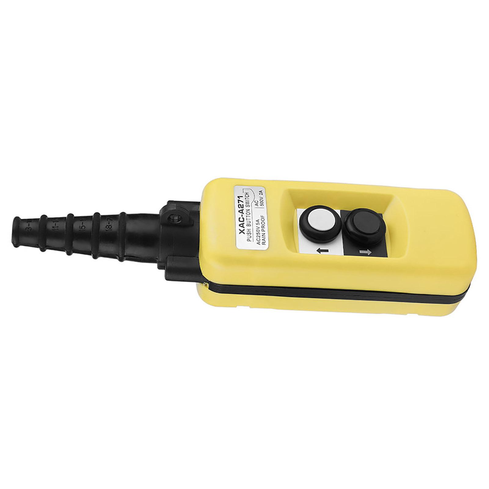 

Ланцюгова таль крана, кнопковий перемикач, підйомний підвісний контролер, 2 кнопки