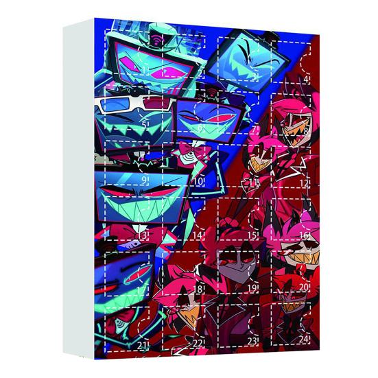 

Адвент-календарь на тему «Отель Хазбин» 24 дня украшений «Адский босс» для рождественской елки C