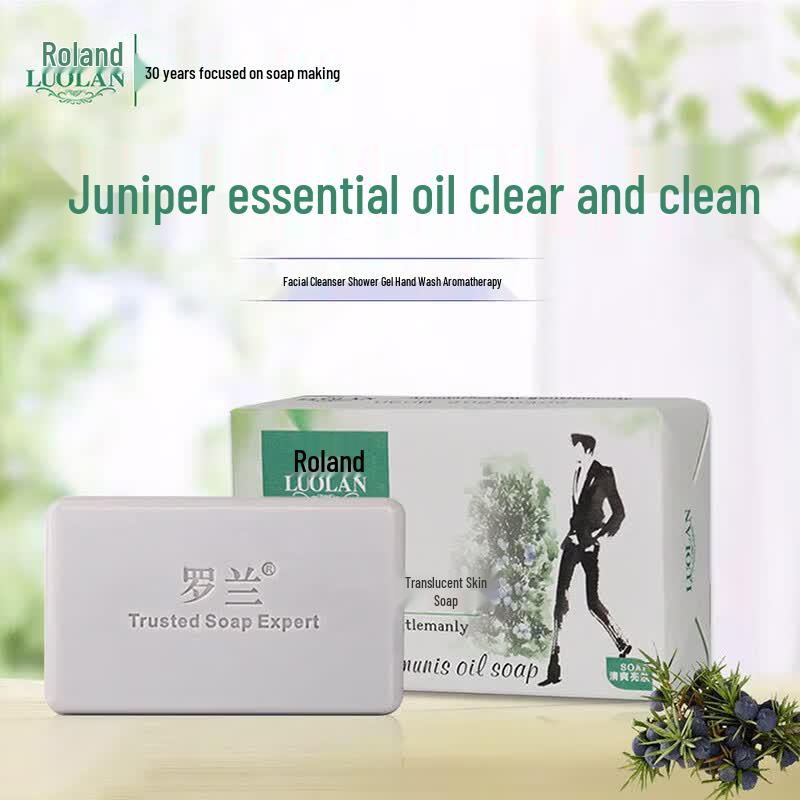 Roland Men s Juniper Essential Oil Soap 3-Pack