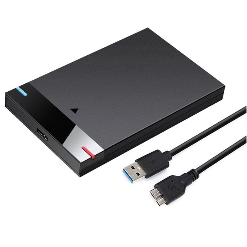 2.5Inch SATA3 HDD Enclosure USB3.0 Type C Port and Support 5TB Storage UASP Accelerated Data Transfer