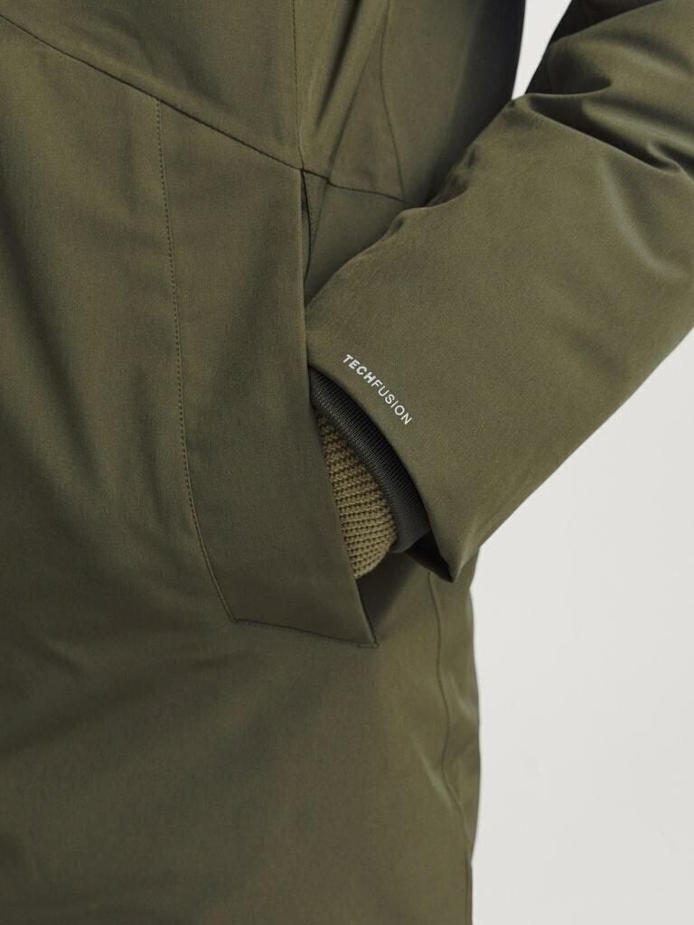 Winter Jacket Jack & Jones Keen Parka (12258403) Jjekeen Sn (12258403) Grape Leaf