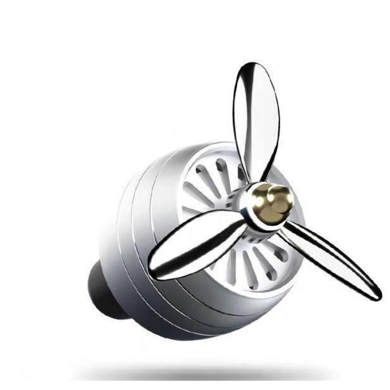 

Автомобіль Ароматизатор Дифузор Симуляція Пропелер Двигун Прикраси Аксесуари Кондиціонер Розетка Плагін срібний