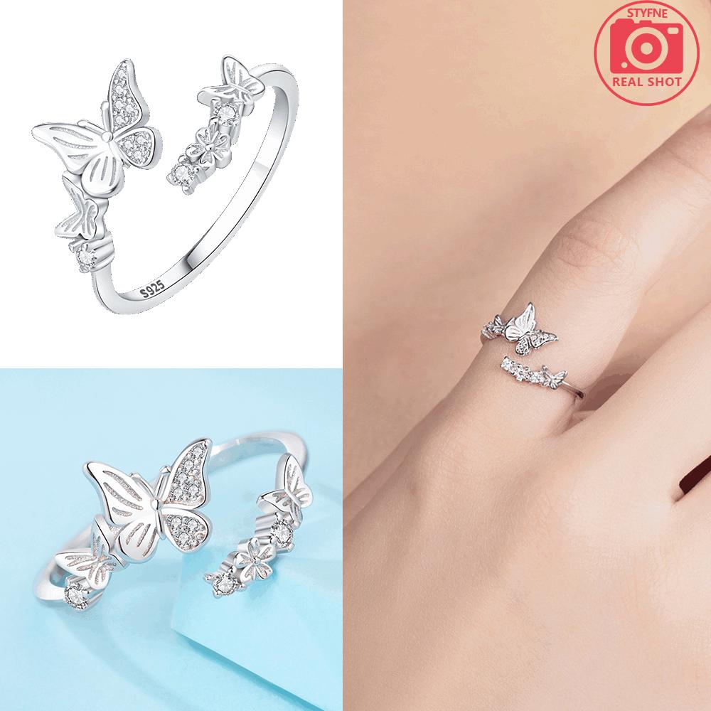 

Оригинальное кольцо Медное кольцо с белым цирконом в виде бабочки Кольцо с открывающейся шинкой в виде синего пера Юбилейный деликатный подарок Аксессуар