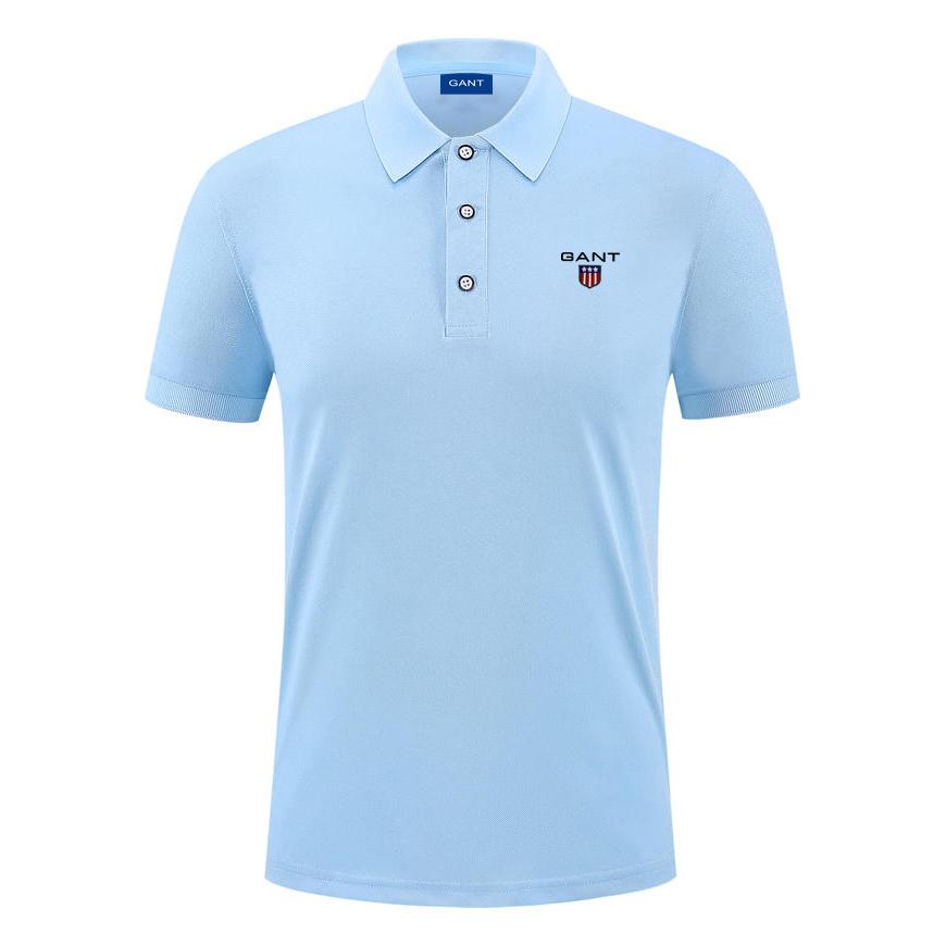 Reebok GANT Summer Women's New Embroidered Casual Sports Collar Polo Shirt, Sweat Wicking and Moisture Absorbing Pure