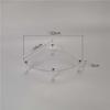 1-4 Tier Acrylic Display Stand for Action Figures,Cosmetic Rack Clay Doll Jewelry Cupcake Perfume for Corner Display Riser Shelf