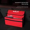 BXAOK1 Car Accessories Seat Gap Organizer Box Leak-proof Storage Bag For Kia KN GT-Line Sportage Ceed Rio Picanto Sorento Soul Cerato